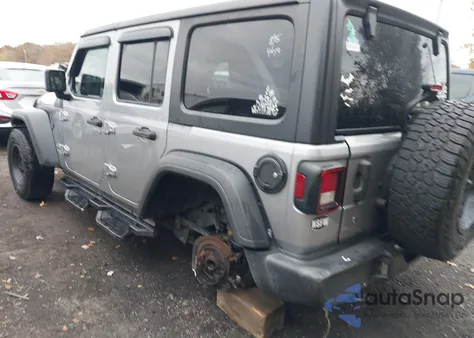 2018 Jeep Wrangler Unlimited Sport S 4X4 from USA, damaged, VIN 1C4HJXDG0JW279528